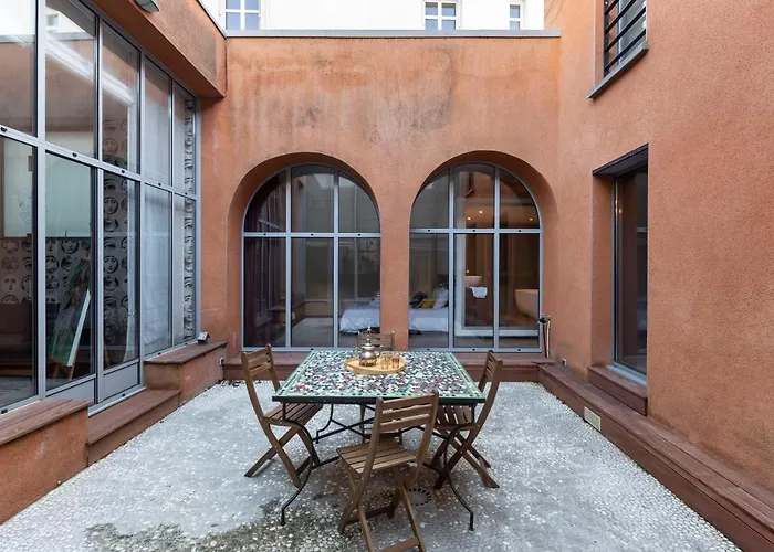 아파트 Le - Loft De 230 M2 Au Coeur De 낭트